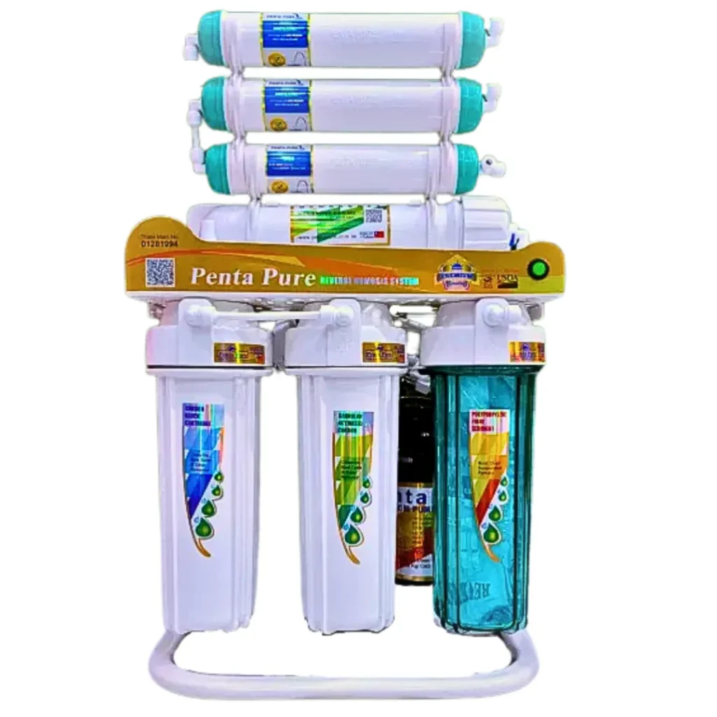 PentaPure 7 stage ro plant stand